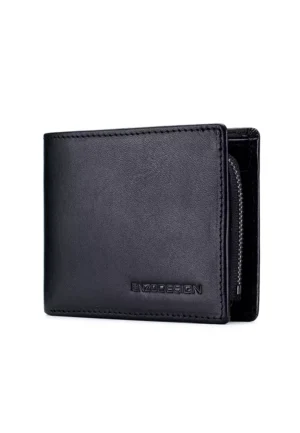 ENZODESIGN Italian Cow Leather Multi-Functional Wallet (With Zip Coin Compartment)(LWG19B-XR)