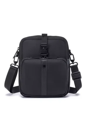 ENZODESIGN Urbano Nylon Crossbody Bag (RFID pocket inside)(B13175-BLK)